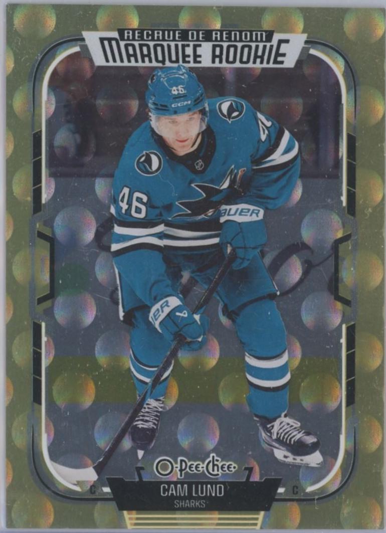 Cam Lund [Rainbow Foil Gold] #555