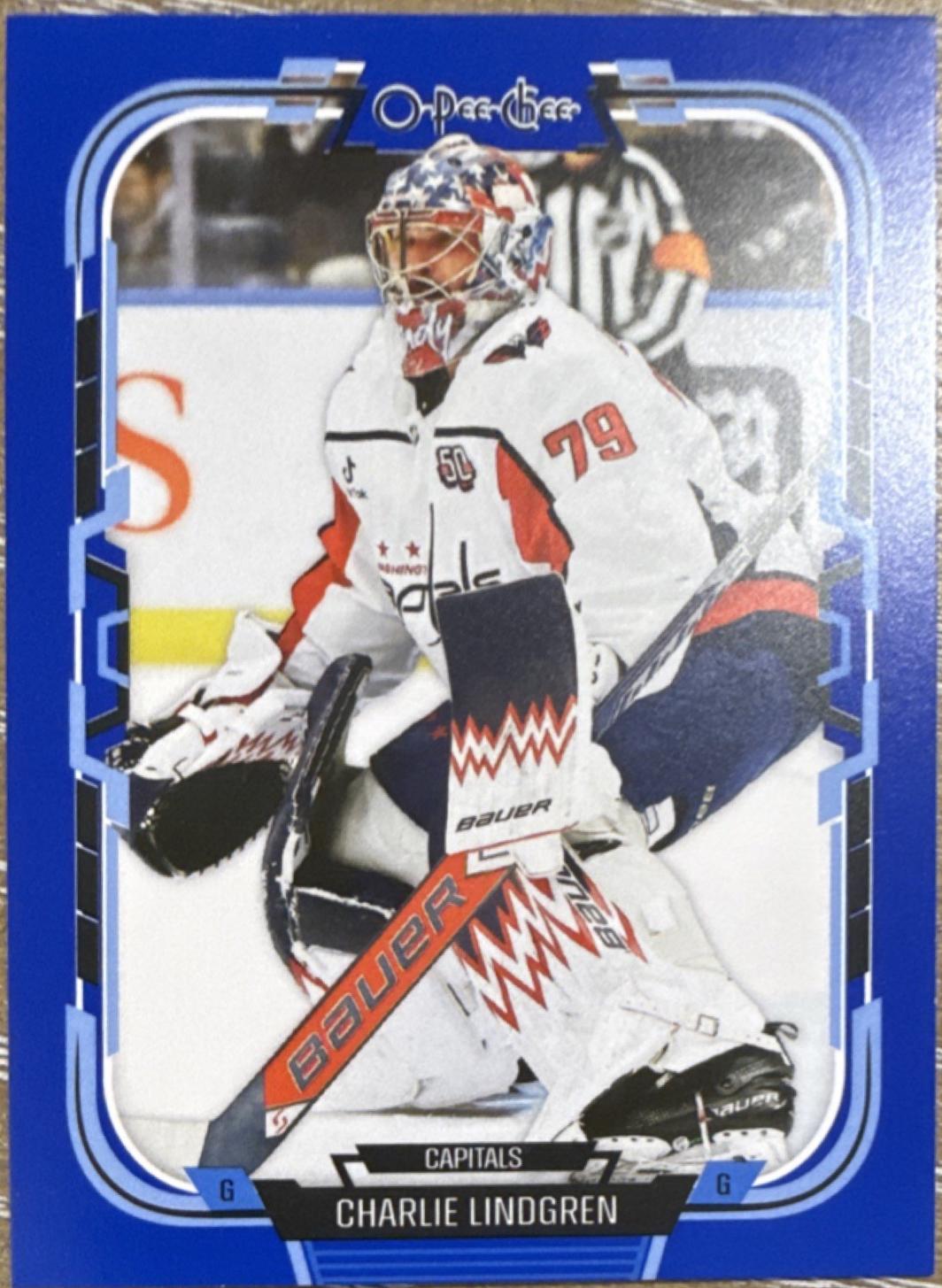 Charlie Lindgren [Blue Border] #135