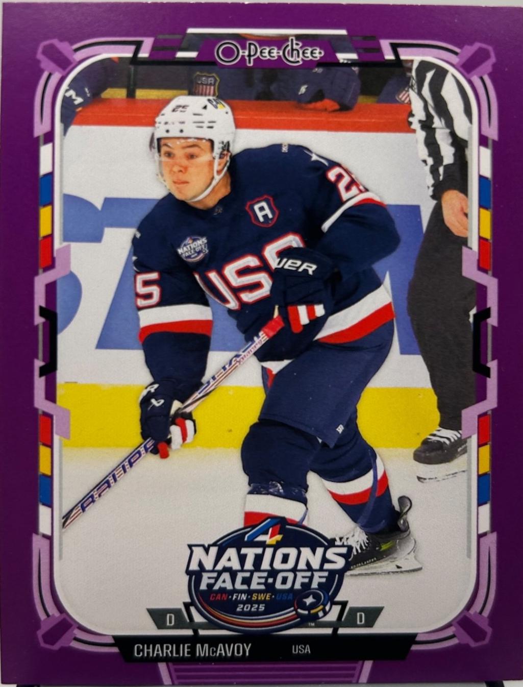 Charlie McAvoy [Purple Border] #517