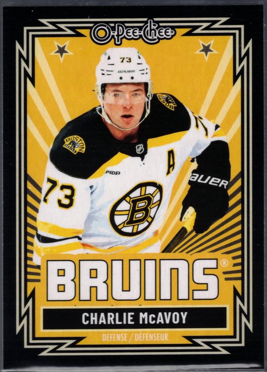 Charlie McAvoy [Retro Black Border] #126