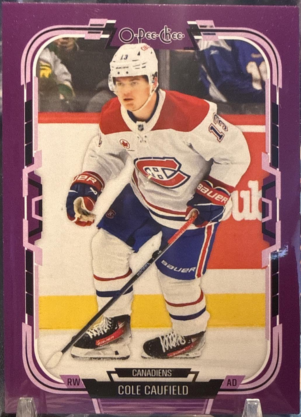 Cole Caufield [Purple Border] #3