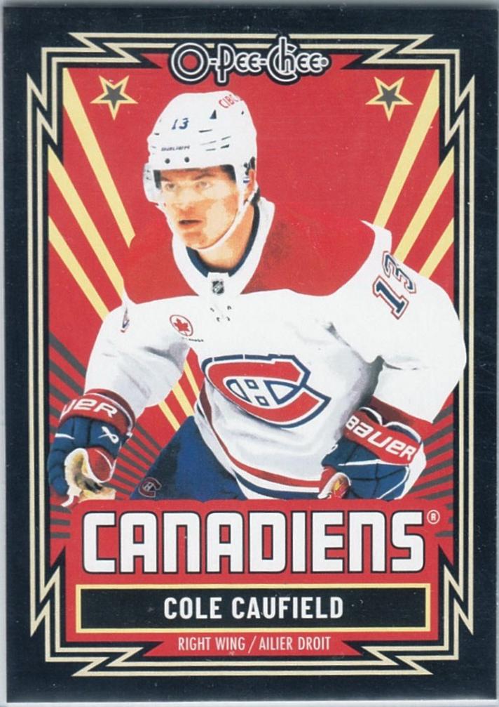 Cole Caufield [Retro Black Border] #3