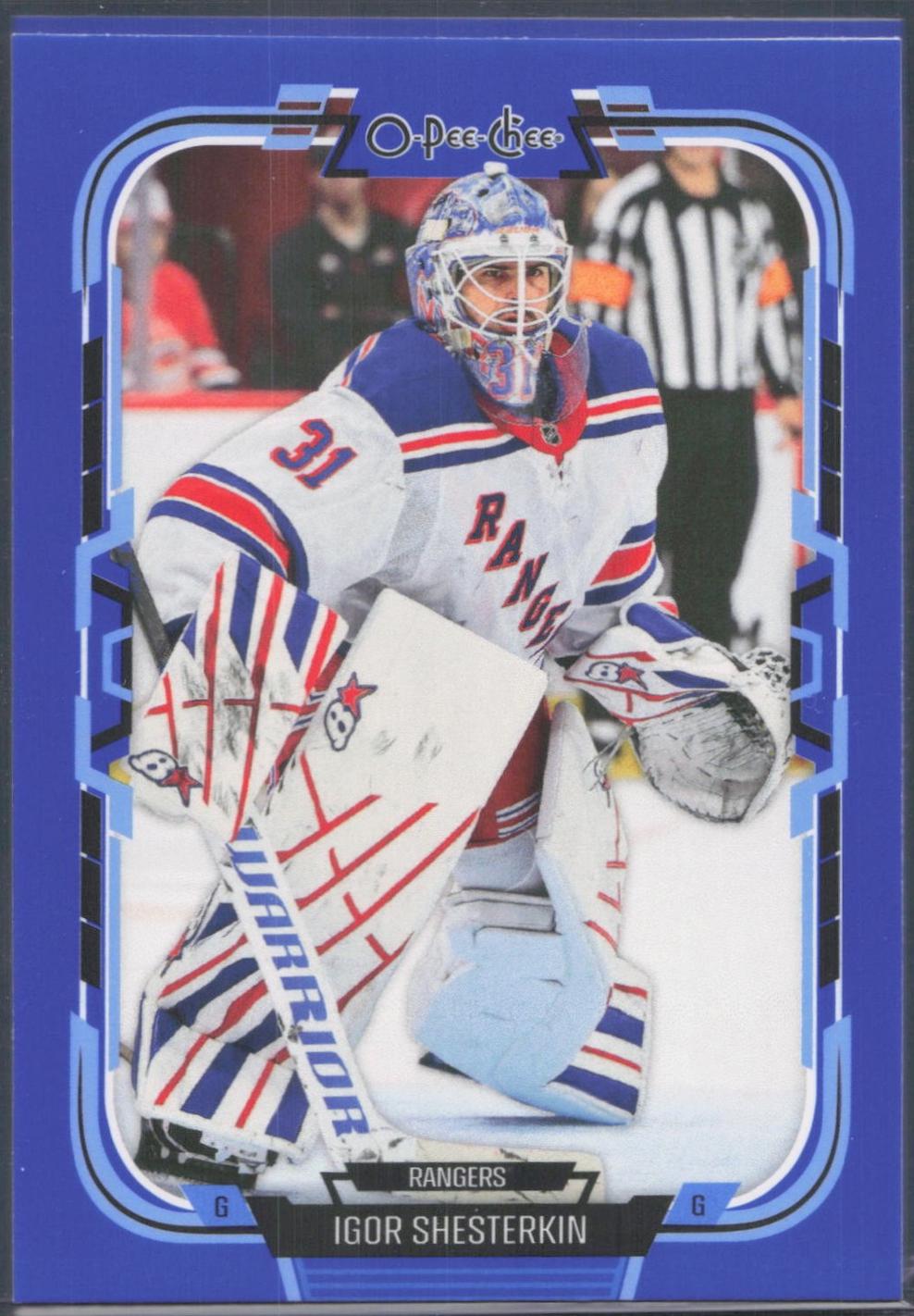 Connor Hellebuyck [Blue Border] #20