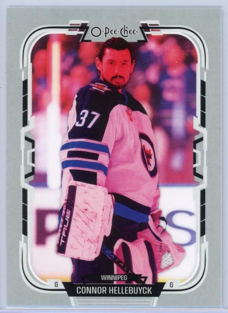 Connor Hellebuyck [Helmet Off Photo Variation] #20