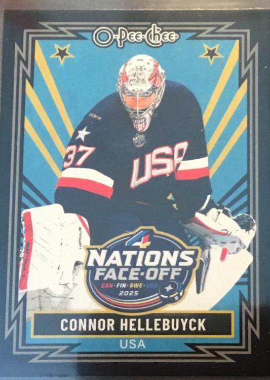 Connor Hellebuyck [Retro Black Border] #537