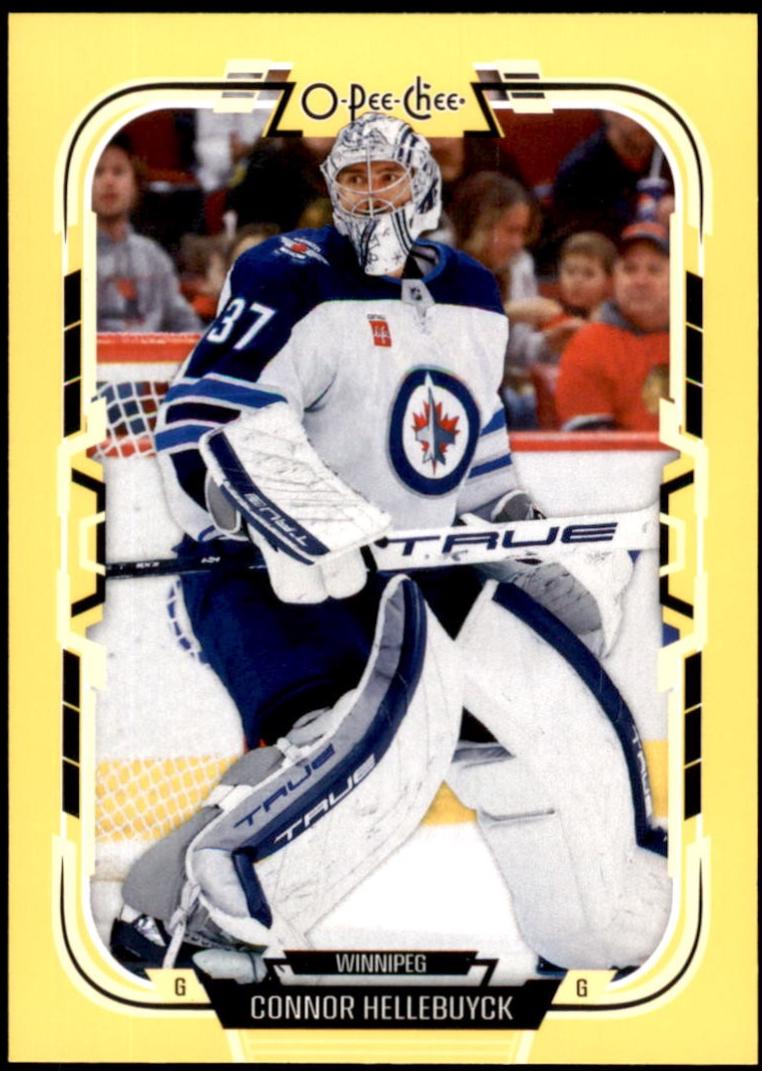 Connor Hellebuyck [Yellow Border] #20