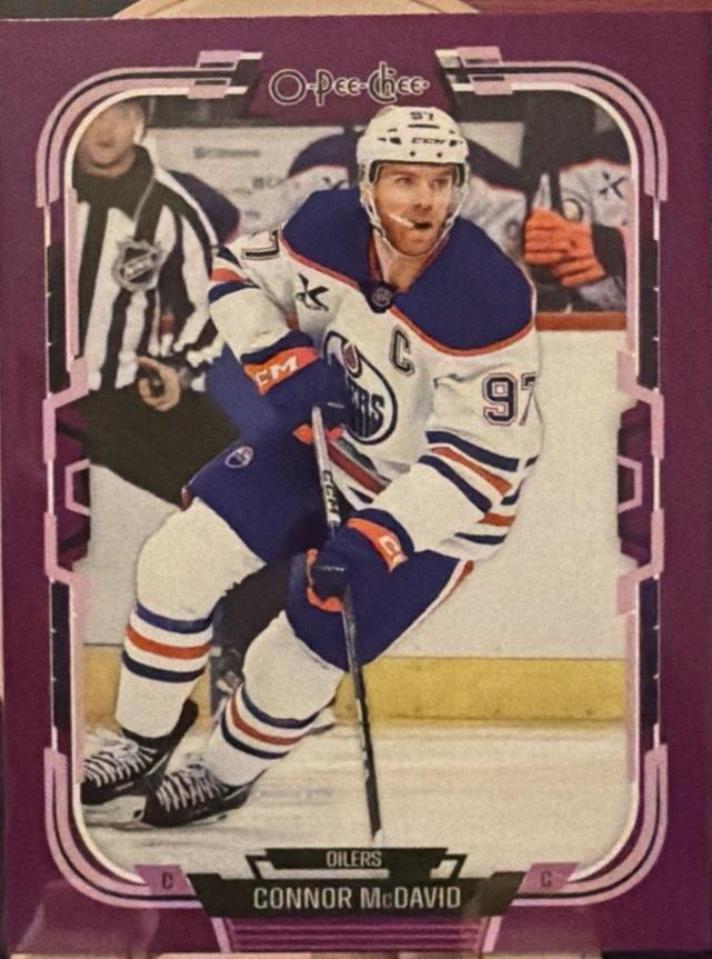 Connor McDavid [Purple Border] #262