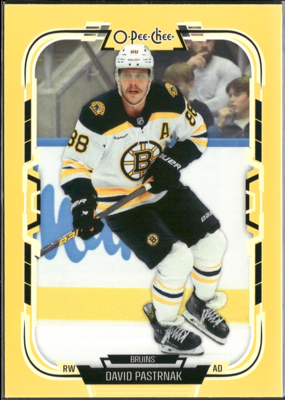 David Pastrnak [Yellow Border] #56