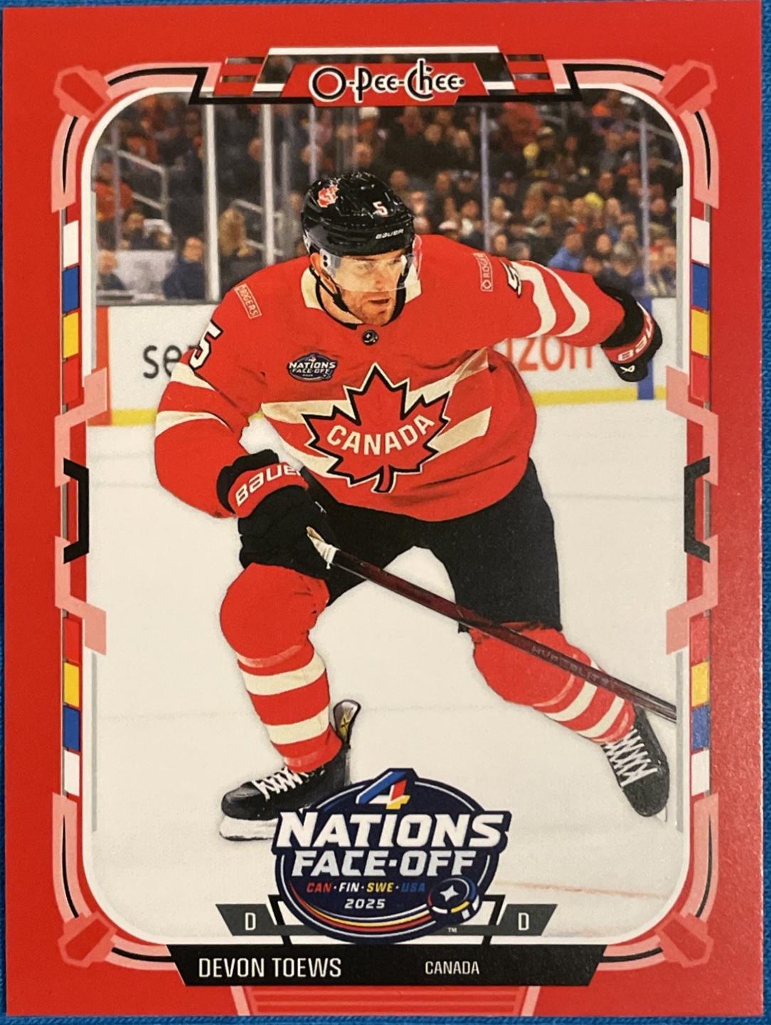 Devon Toews [Red Border] #540