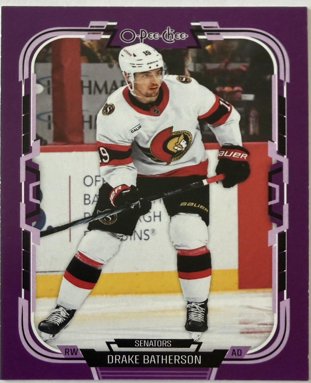 Drake Batherson [Purple Border] #29