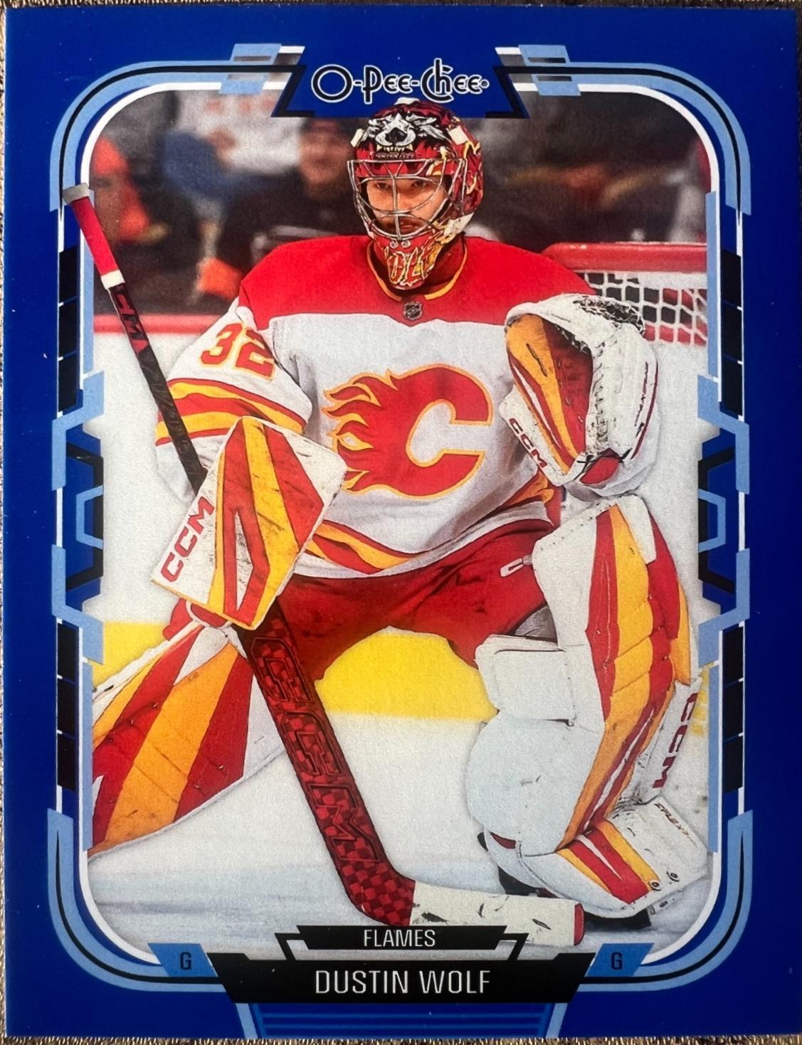 Dustin Wolf [Blue Border] #96
