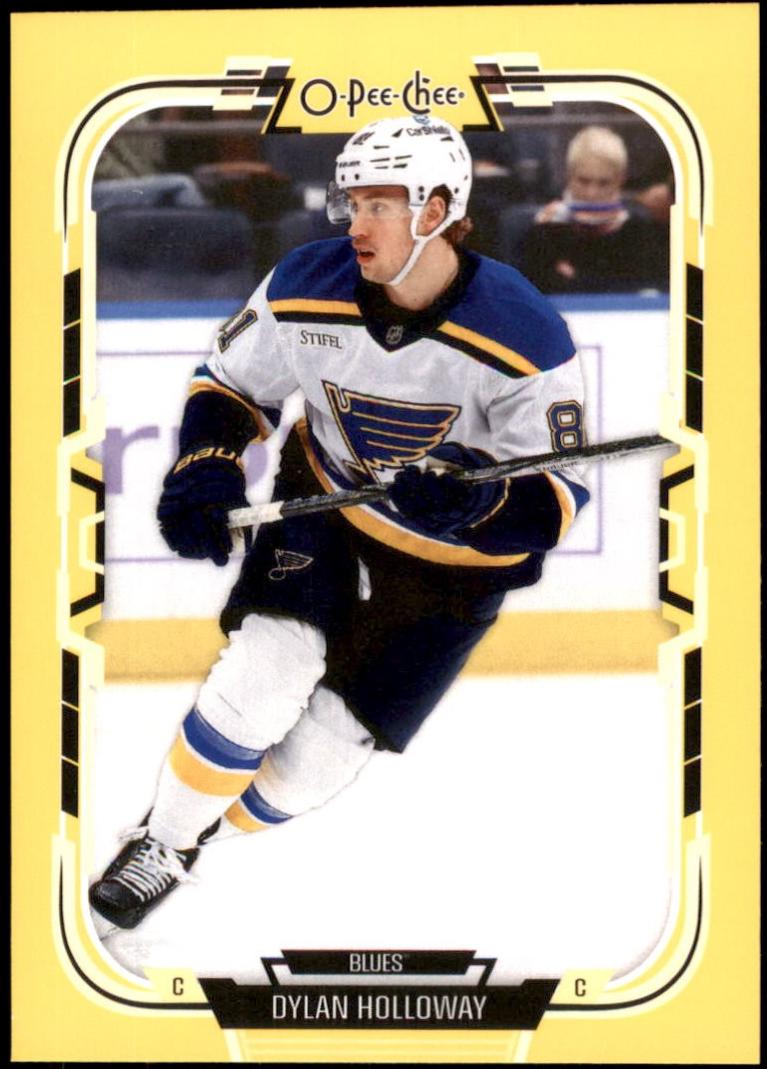 Dylan Holloway [Yellow Border] #254