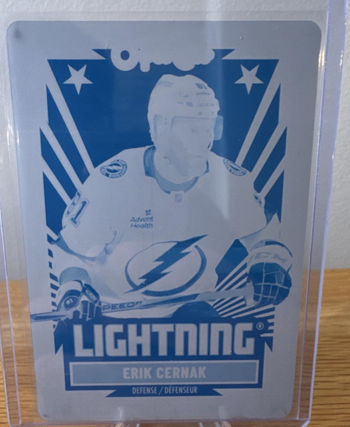 Erik Cernak [Printing Plate] #340