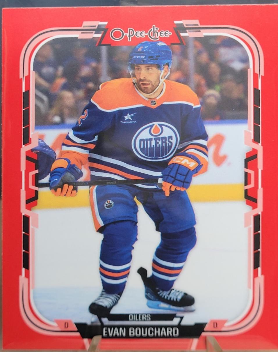 Evan Bouchard [Red Border] #99