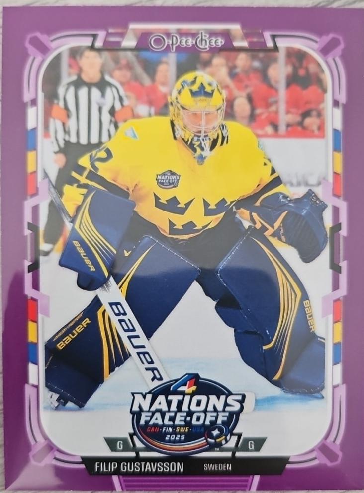 Filip Gustavsson [Purple Border] #502