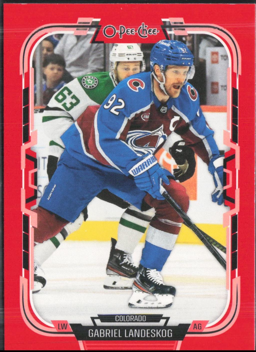 Gabriel Landeskog [Red Border] #477