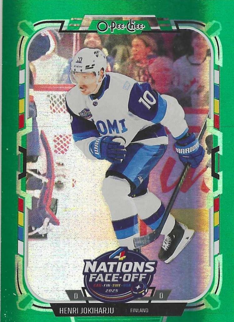 Henri Jokiharju [Rainbow Foil Green] #505
