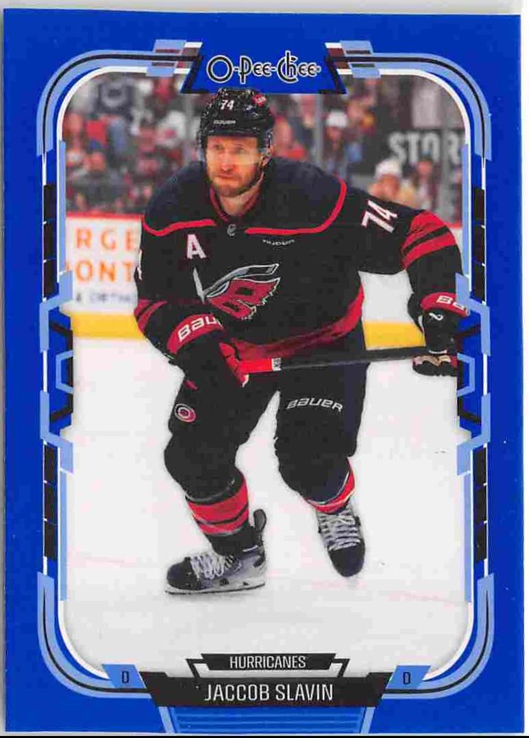 Jaccob Slavin [Blue Border] #306