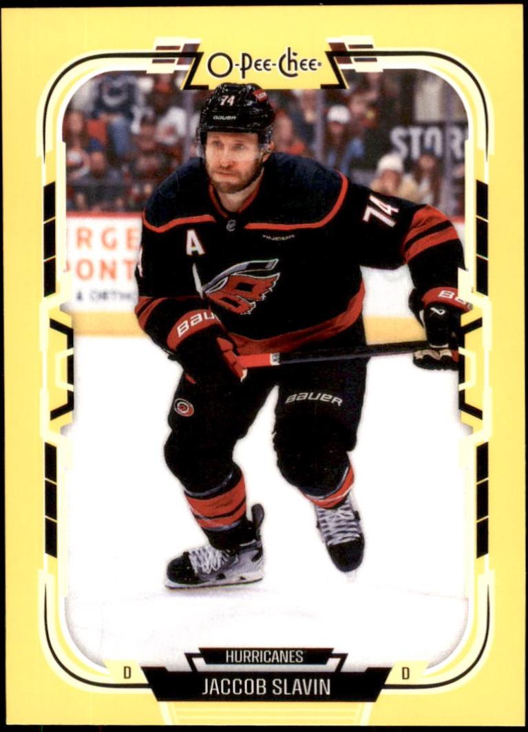 Jaccob Slavin [Yellow Border] #306