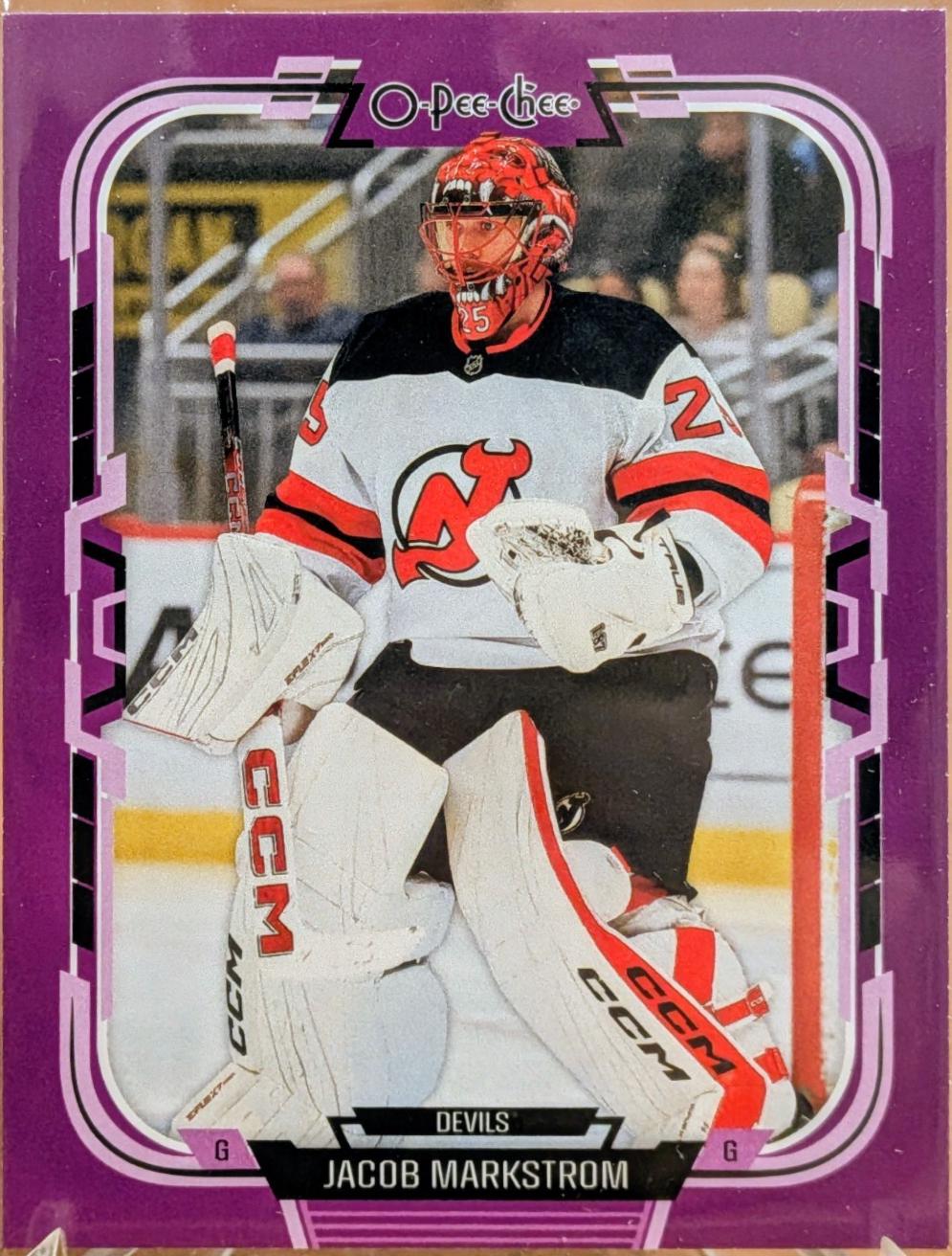 Jacob Markstrom [Purple Border] #498