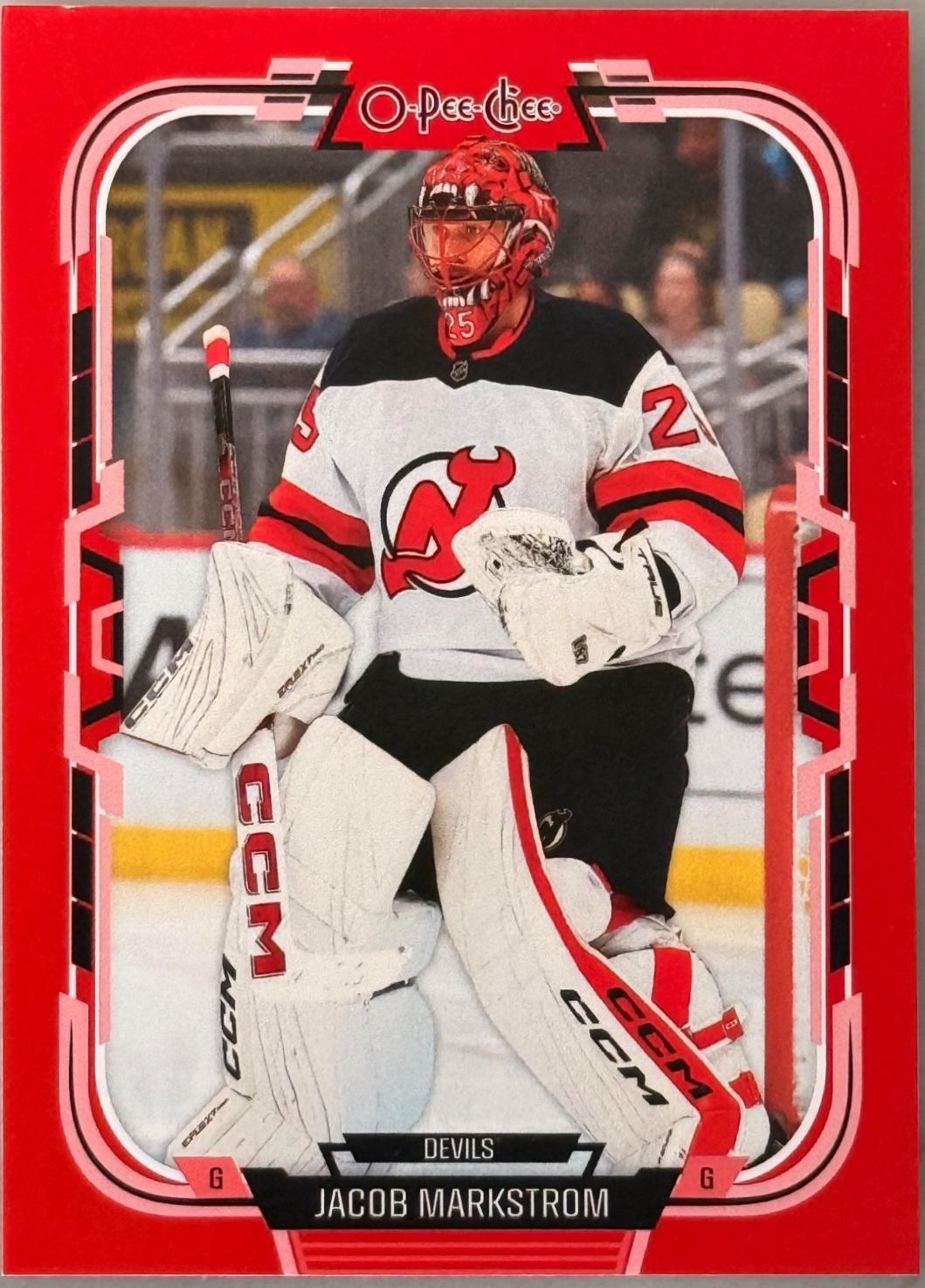 Jacob Markstrom [Red Border] #498