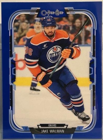 Jake Walman [Blue Border] #192