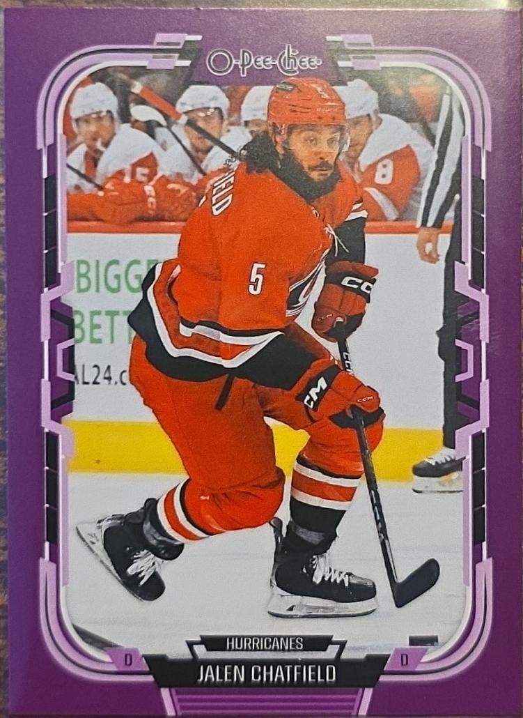 Jalen Chatfield [Purple Border] #361