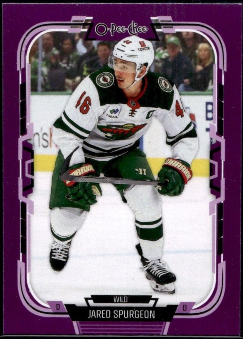 Jared Spurgeon [Purple Border] #113