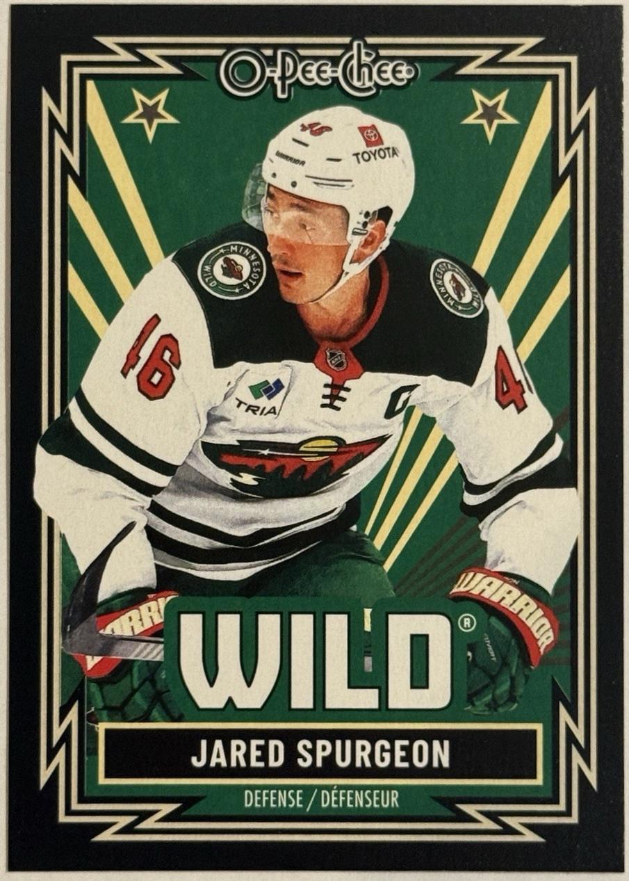 Jared Spurgeon [Retro Black Border] #113