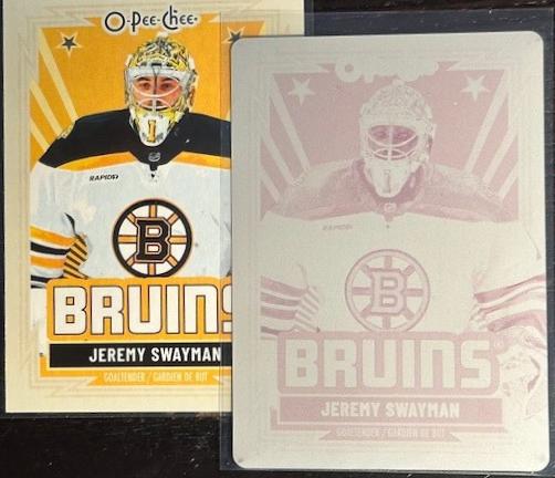 Jeremy Swayman [Retro Printing Plate] #41