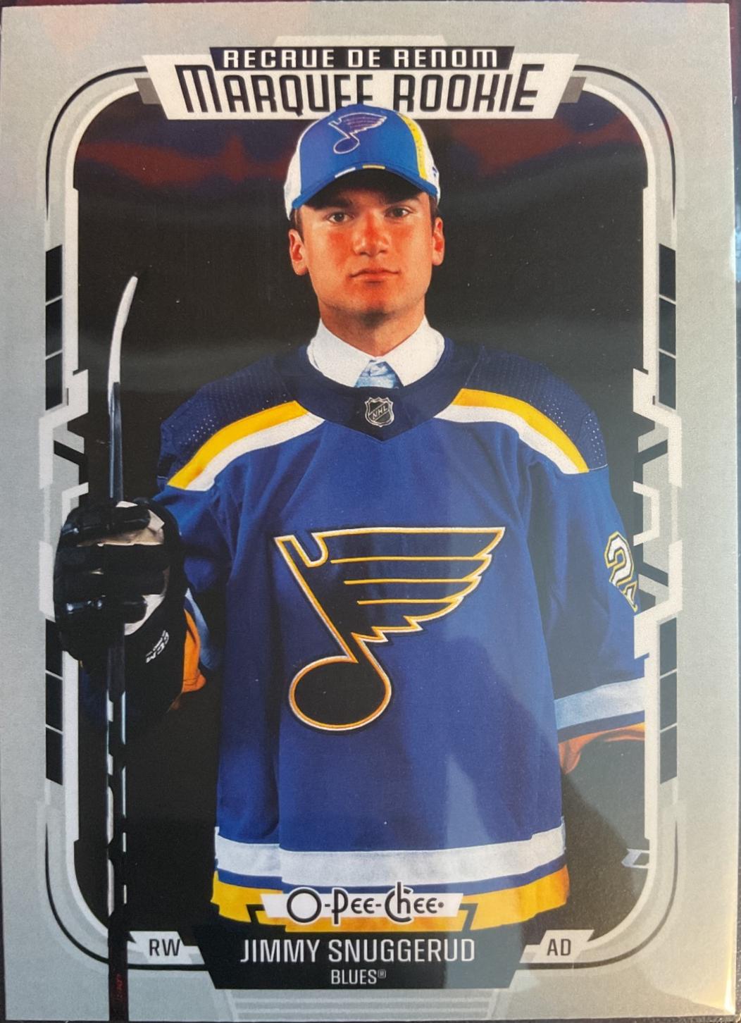 Jimmy Snuggerud [Marquee Rookies Draft Photo Variation] #546