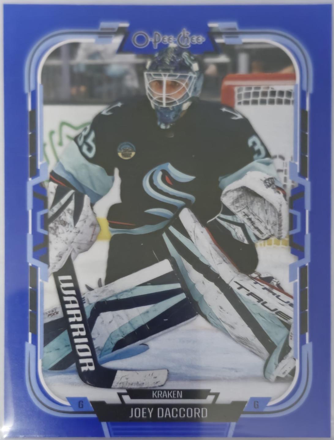 Joey Daccord [Blue Border] #239