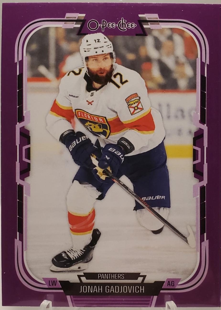 Jonah Gadjovich [Purple Border] #407