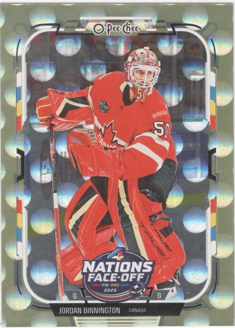 Jordan Binnington [Rainbow Foil Gold] #507