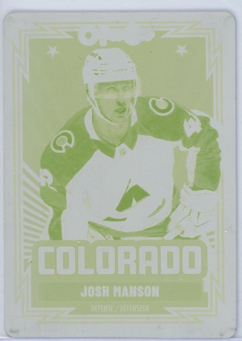 Josh Manson [Printing Plate] #157