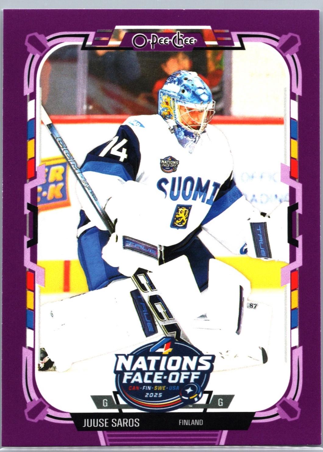 Juuse Saros [Purple Border] #521