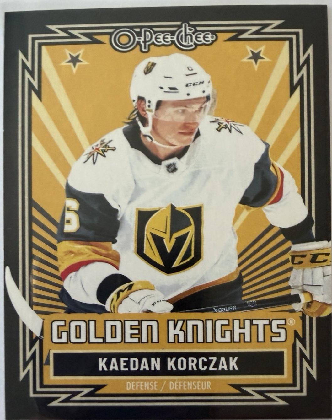 Kaedan Korczak [Retro Black Border] #385