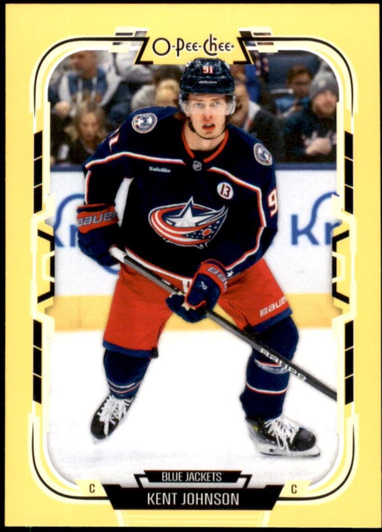 Kent Johnson [Yellow Border] #122