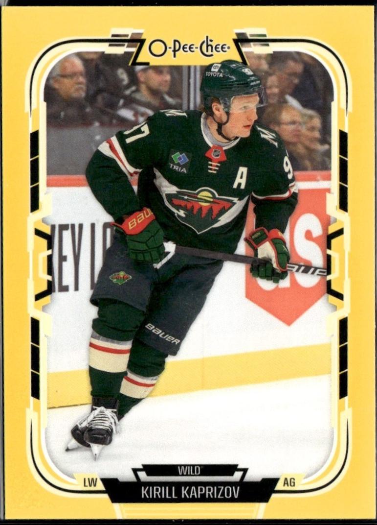 Kirill Kaprizov [Yellow Border] #358