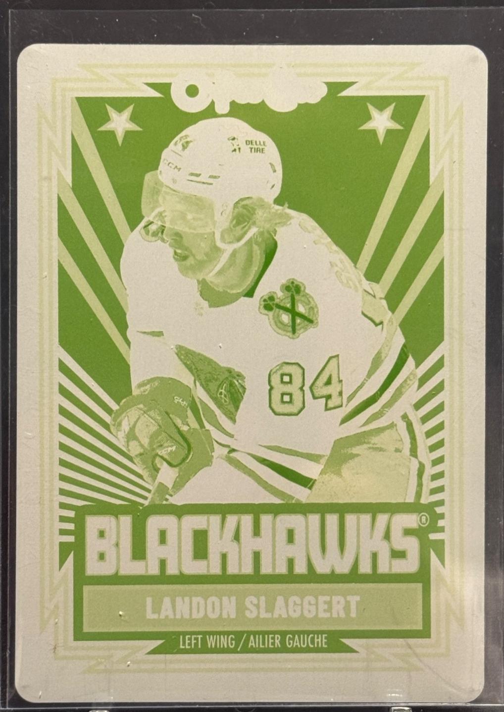 Landon Slaggert [Retro Printing Plate] #131