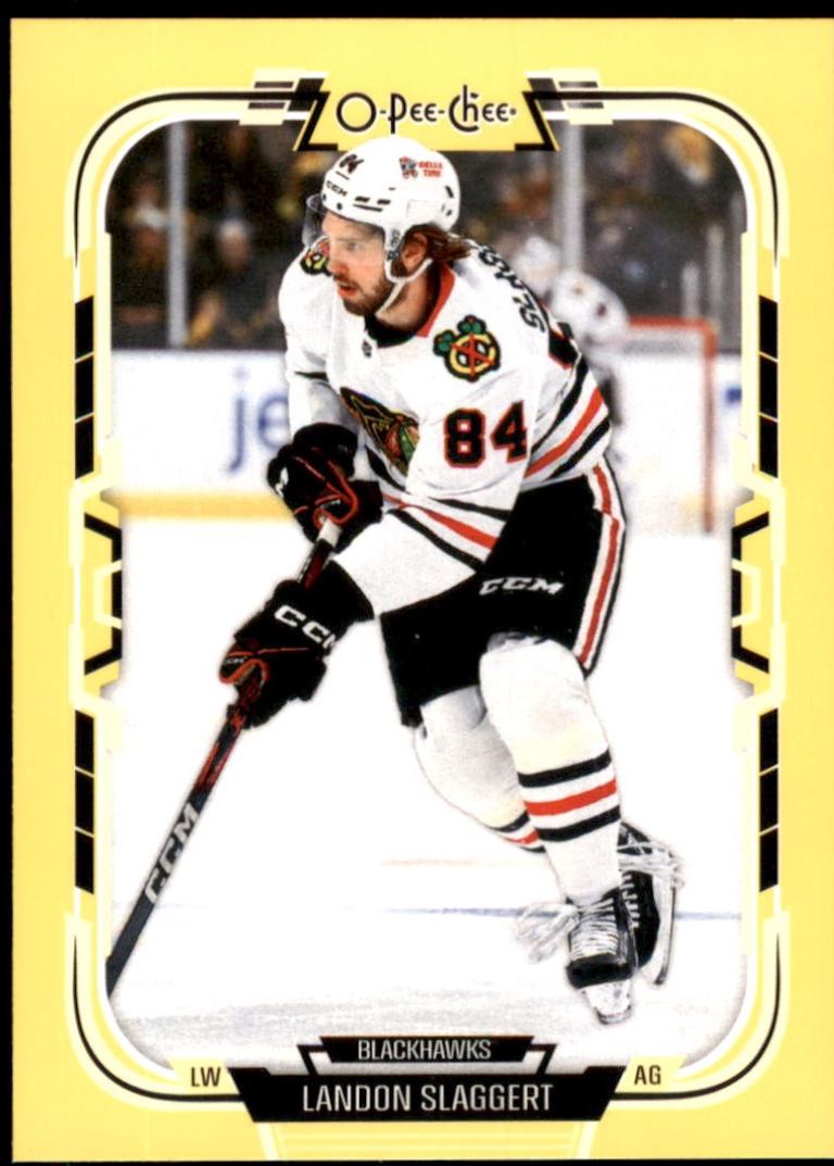 Landon Slaggert [Yellow Border] #131