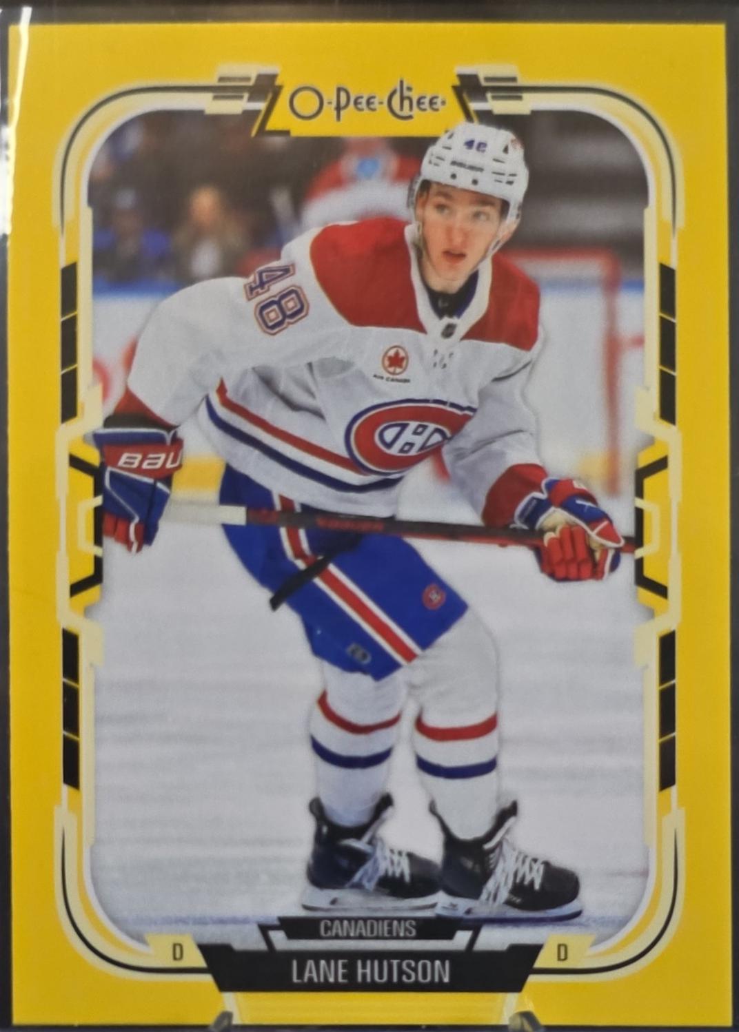 Lane Hutson [Yellow Border] #258