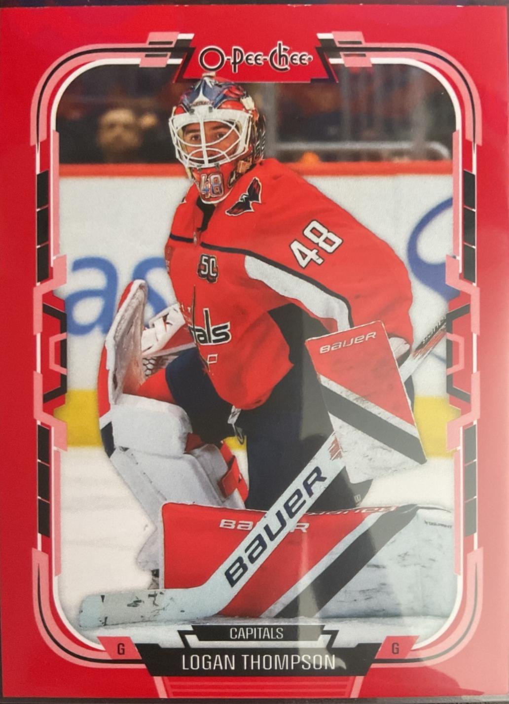 Logan Thompson [Red Border] #185