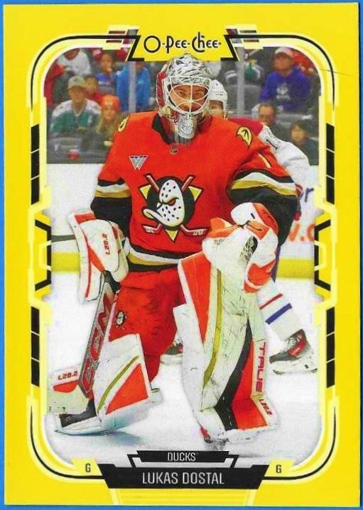 Lukas Dostal [Yellow Border] #380