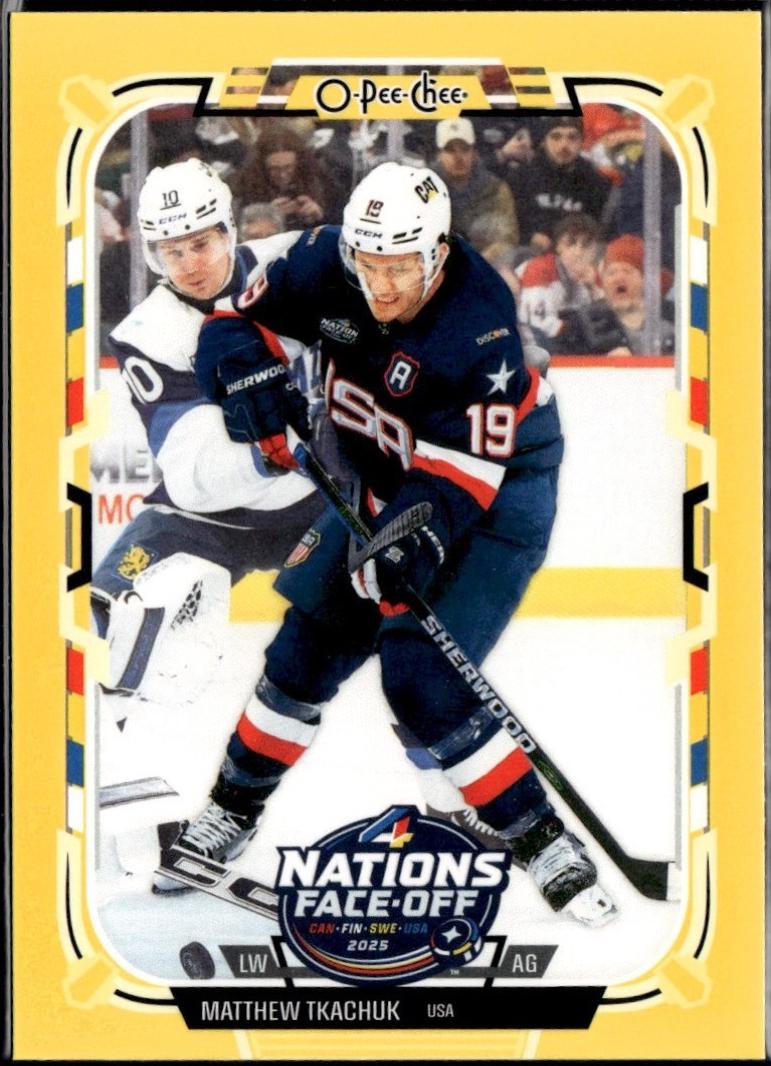 Matthew Tkachuk [Yellow Border] #513