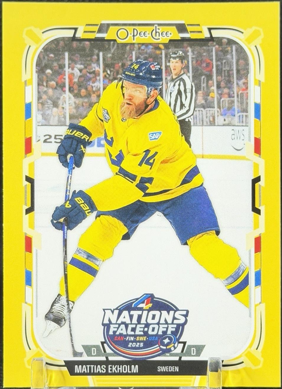 Mattias Ekholm [Yellow Border] #527