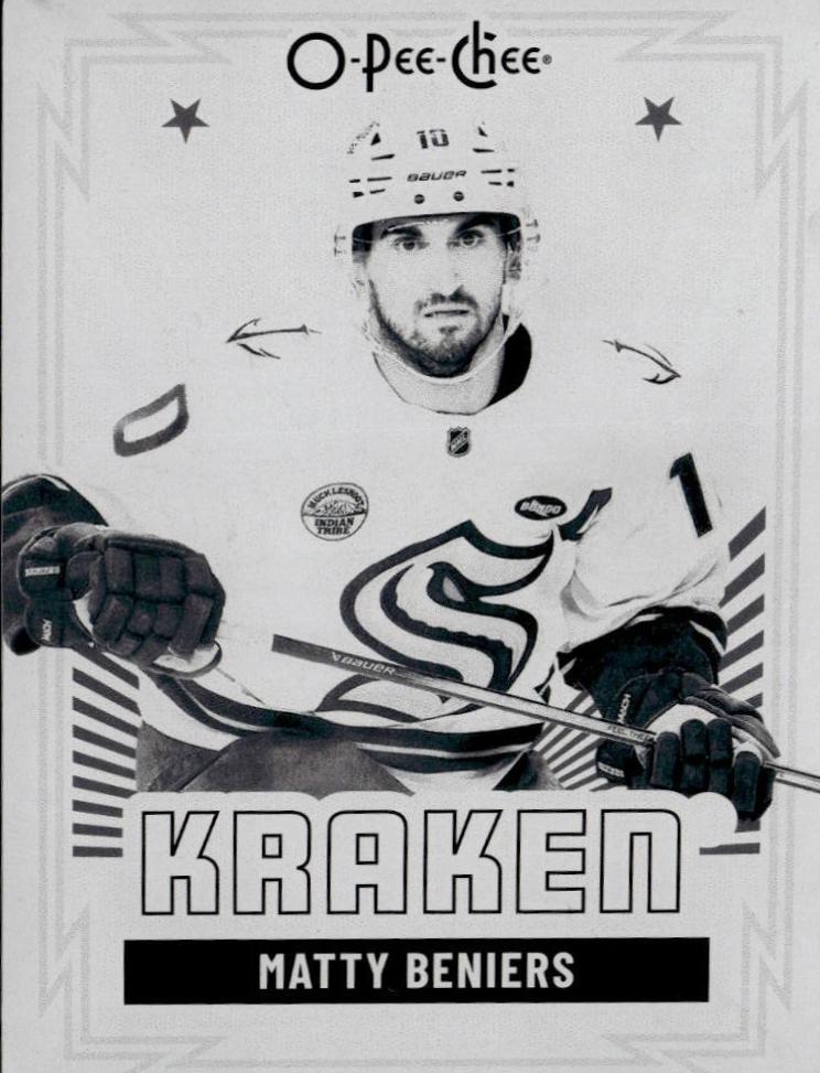 Matty Beniers [Retro Printing Plate] #449