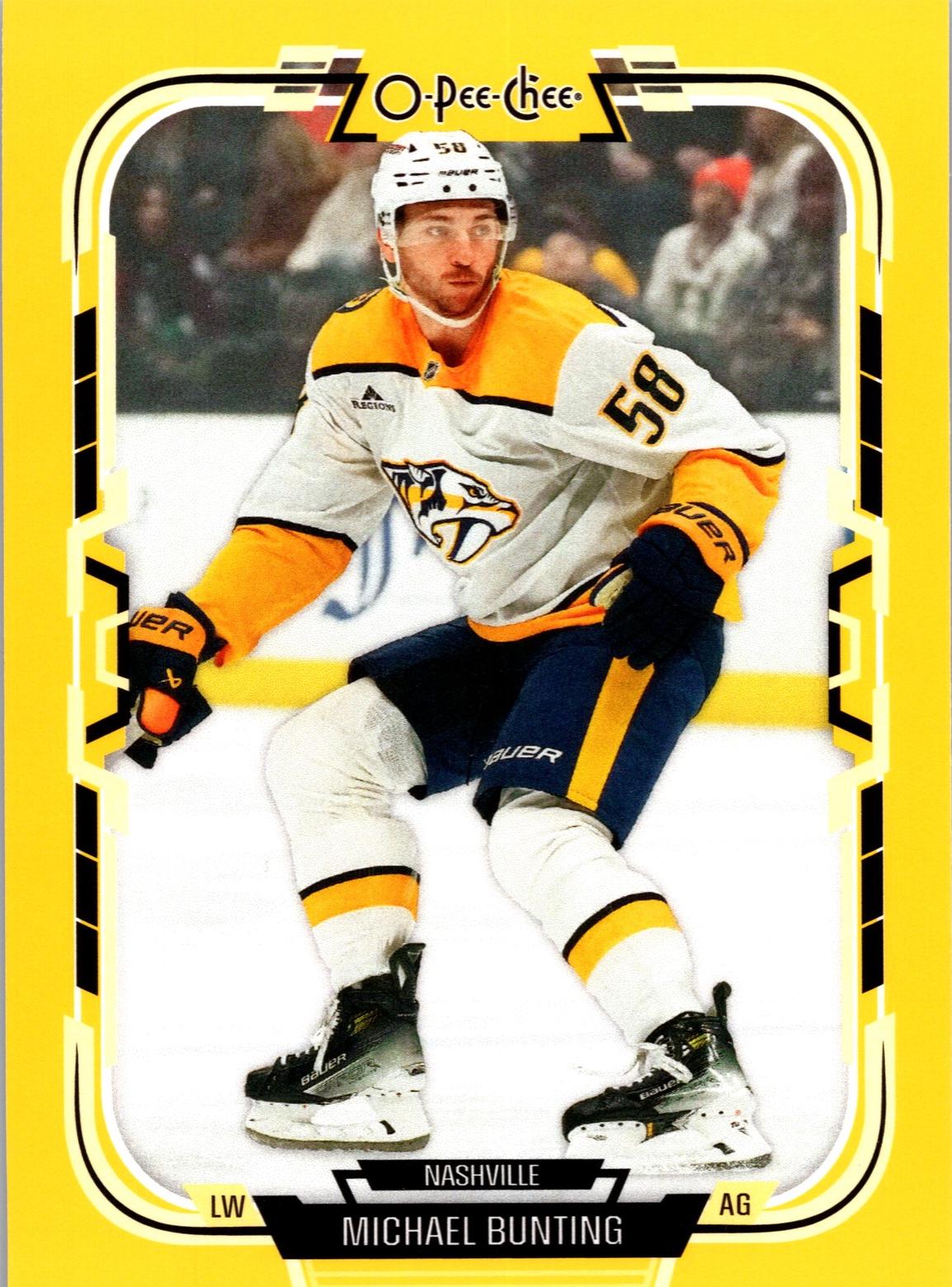 Michael Bunting [Yellow Border] #418
