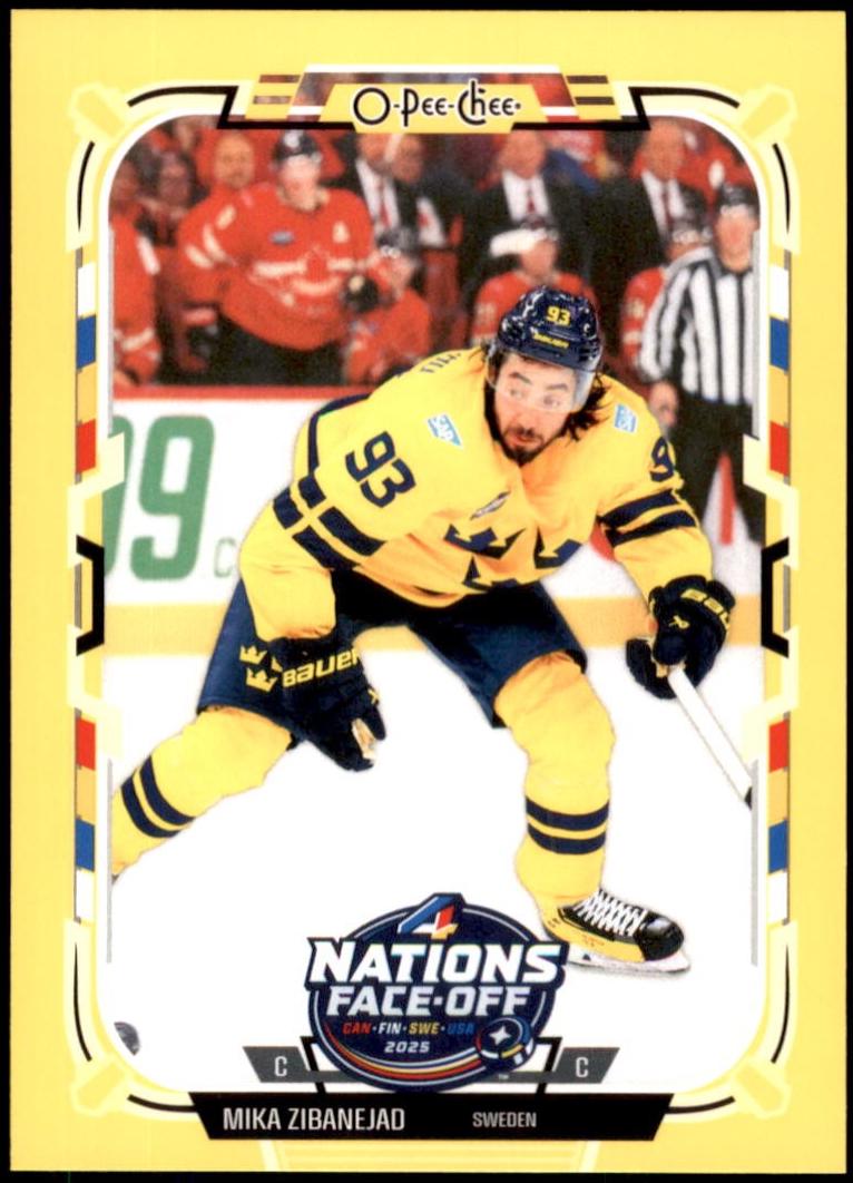 Mika Zibanejad [Yellow Border] #536