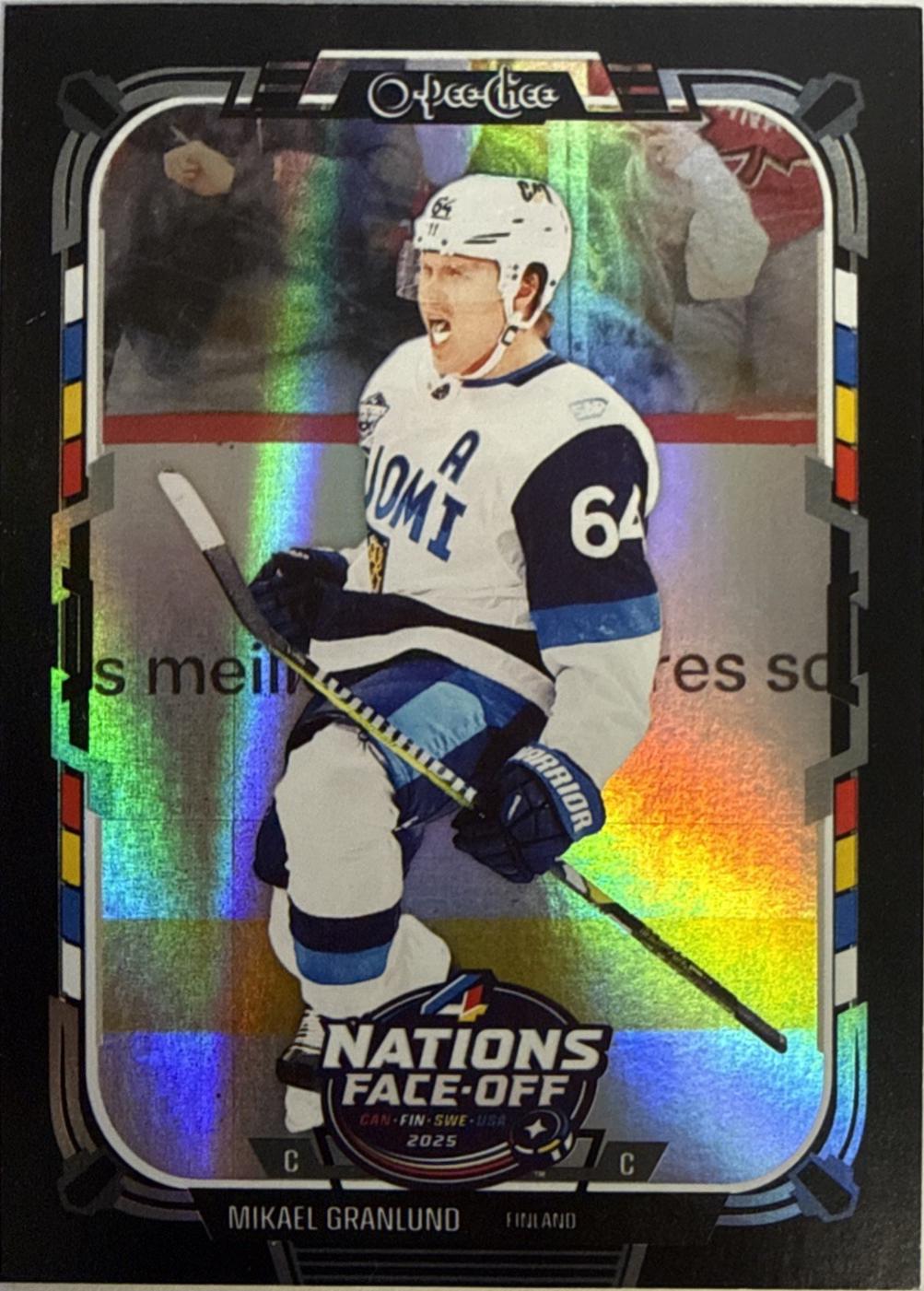 Mikael Granlund [Rainbow Foil Black] #504